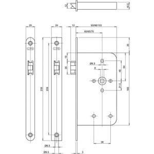 Lips loopslot fluisterdagschoot 243517U2060-2 7272661