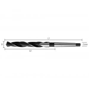 Labor AN902900 metaalboor DIN 345 HSS-G geslepen MK3 29.0x175/296 mm koker AN902900-1KO