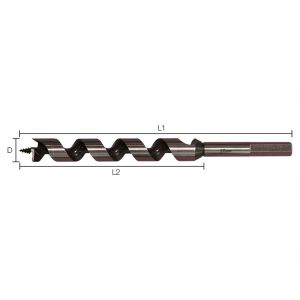 Labor FS280320 slangenboor No-Axis zeskant 28.0x245/320 mm koker FS280320-1KOO