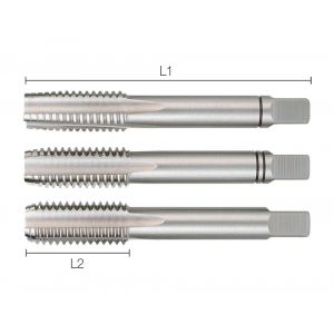 Labor SA230060 handtappenset 3-delig DIN 352 HSS-G geslepen M6 1 set PVC doosje SA230060-1BX