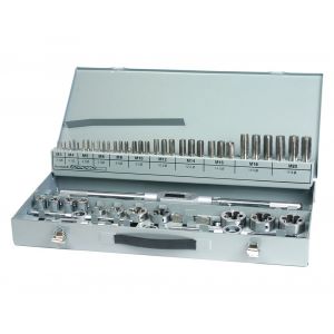 Labor KA300170 draadsnijset 56 delig staal M3-M20 SKA90056