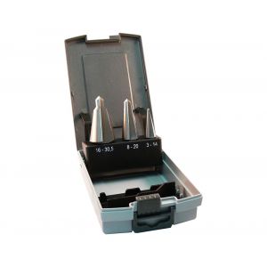 Labor KA300400 plaatborenset HSS-G geslepen 3 delig kunststof 3-14/5-20/16-30.5 mm AZ916003