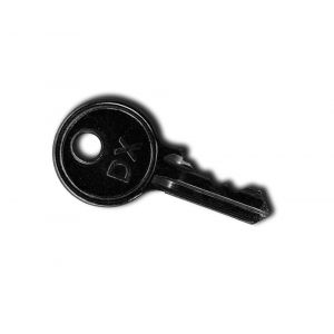Dulimex DX H 070B blinde sleutel voor diameter 70 mm discussloten (NIET voor gelijksluitende serie) 0180.110.0700
