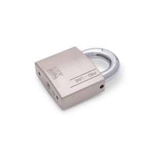 Dulimex DX HSPRO 50 O SE hangslot DX PRO-line SKG* 50 mm verschillend sluitend open beugel 3 sleutels en security card zilver 0182.600.0050