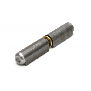 Dulimex DX HPL-WR 0 140 aanlaspaumelle stalen pen en messing ring 140x20 mm blank staal 6510.000.1400