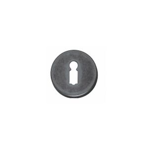 Intersteel Living 3186 sleutelplaatje kunststof verdekt diameter 49x7 mm messing oud grijs 0021.318616