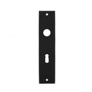 Intersteel Living 2568 kortschild rechthoekig sleutelgat 56 mm zwart 0023.256824