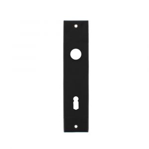 Intersteel Living 2568 kortschild rechthoekig sleutelgat 72 mm zwart 0023.256826