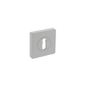 Intersteel Living 3185 sleutelplaatje verdekt met nokken vierkant 55x55x10 mm zamak wit 0027.318516