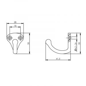 Intersteel Essentials 6950 jashaak scheepsmodel enkel RVS 0035.695050