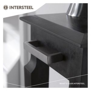 Intersteel Living 8927 meubelgreep rechthoek 20x10x128 mm RVS 0035.892760