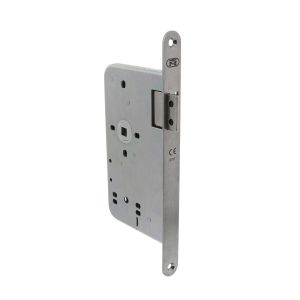 P+E 4540 loopslot DIN rechts met RVS geborstelde voorplaat 235x20 mm SL-4540-000-13R