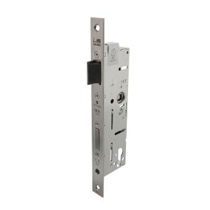 P+E 6720 veiligheidsslot profielcilindergat 92 mm doornmaat 30 mm DIN rechts-links met RVS geborstelde voorplaat 270x24 mm SL-6720-N30-130