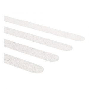 SecuCare antislip sticker langwerpig 19x600 mm binnen en buiten trap 15 treden set 15 stuks wit 8040.150.02