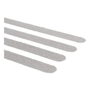 SecuCare antislip sticker langwerpig 19x600 mm binnen en buiten trap 15 treden set 15 stuks grijs 8040.150.03