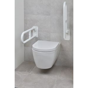 SecuCare toiletbeugel opklapbaar lengte 60 cm wit maximaal 125 kg 8045.000.06