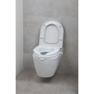 SecuCare toiletverhoger zonder klep 6 cm hoog maximaal 225 kg 8045.000.15