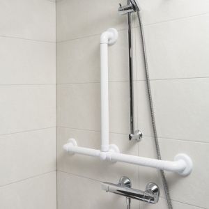 SecuCare Basic Vario 3 wandbeugel 51 cm wit met montage materiaal 8010.900.03