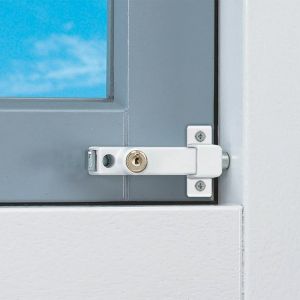 SecuMax raamslot 806 RAL 9010 wit voor raam, bovenlicht, deur en schuifpui 2510.806.12