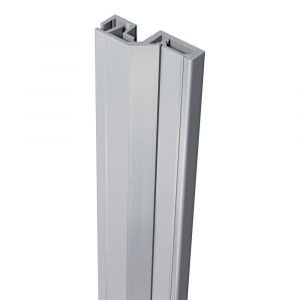 SecuStrip Style achterdeur buitendraaiend terugligging 3-5 mm L 2500 mm blank geanodiseerd 1010.182.11