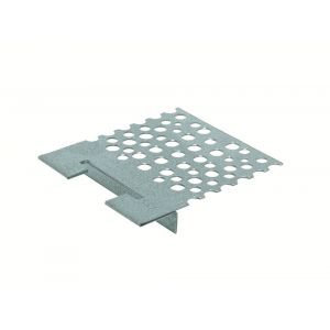 GB 10110 RB randbekisting lijmplaat 117x126 mm 1,5 mm sendzimir verzinkt 67x6,5mm 10110.0050