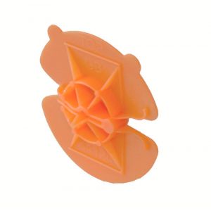 GB 34128 Ecoclip isolatie bevestiging 50/55 mm oranje PP 34128.1000