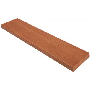 Hermeta 3007 zitbank zitdeel hout 90x25 mm meranti hardhout per meter 3007-99M