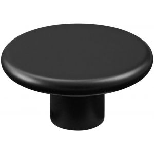 Hermeta 3755 meubelknop rond 50 mm zwart EAN sticker 3755-70E