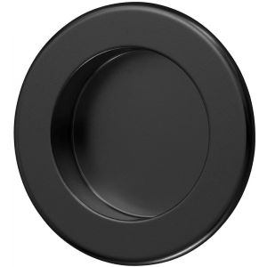 Hermeta 4555 schuifdeurkom rond 68 mm zwart EAN sticker 4555-70E