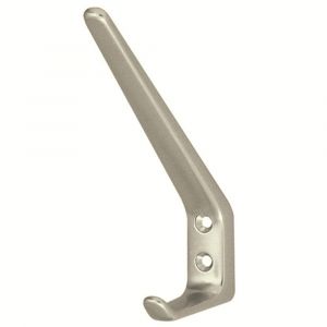 Hermeta 0030 garderobe hoed- en jashaak enkel nieuw zilver EAN sticker 0030-02E