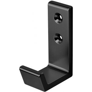 Hermeta 0115 garderobe jashaak enkel mat zwart 0115-18