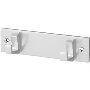 Hermeta 0652 handdoekrek 2 haaks naturel 0652-01