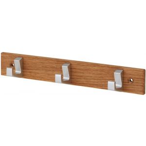 Hermeta 0653 handdoekrek 3-haaks hout-aluminium 0653-36