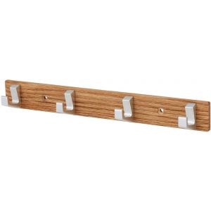 Hermeta 0654 handdoekrek 4 haaks hout-aluminium 0654-36