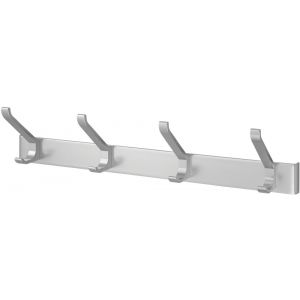 Hermeta 0884 garderobe kapstok 4x haak nummer 880 naturel EAN sticker 0884-01E