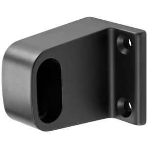 Hermeta 1030 garderobebuis steun eind Gardelux 1 type 1 mat zwart 1030-18