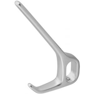 Hermeta 1220 garderobebuis hoed- en jashaak enkel Gardelux 1 naturel 1220-01