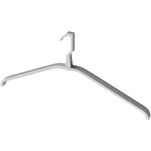 Hermeta 1262 garderobe kledinghanger Gardelux 1 zelfrichtend naturel 1262-01