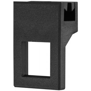 Hermeta 2111 garderobe inhaakoog vast Gardelux 2 zwart 2111-80