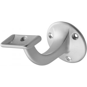 Hermeta 3507 leuninghouder 75 mm vlakzadel naturel 3507-01
