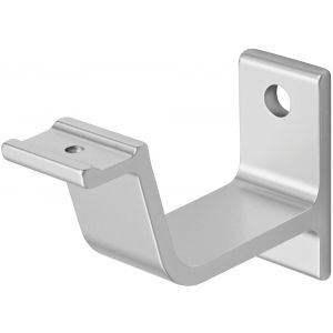 Hermeta 3551 leuninghouder vlakzadel profiel stokschroef M8 naturel 3551-01