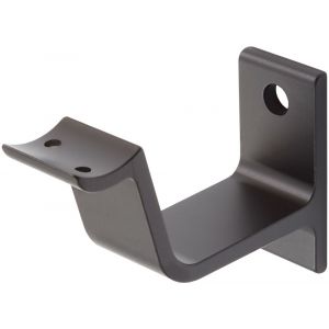 Hermeta 3553 leuninghouder holzadel profiel stokschroef M8 mat zwart 3553-18