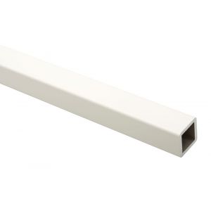 Hermeta 3650 koker doorvalbeveiliging 28x28x3,5 mm alumuminium 300 cm wit 3650-79