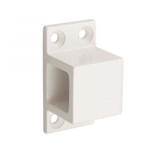 Hermeta 3670 doorvalbeveiliging steun op de dag vierkant links en rechts wit 3670-79