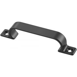 Hermeta 4231 hand- en meubelgreep 96 mm opschroevend mat zwart 4231-18