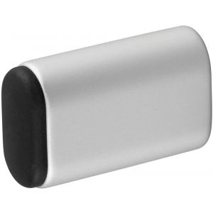 Hermeta 4704 deurbuffer ovaal 60 mm mat naturel EAN sticker 4704-11E