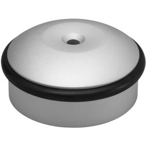 Hermeta 4760 deurbuffer vloer rond 60 mm mat naturel EAN sticker 4760-11E