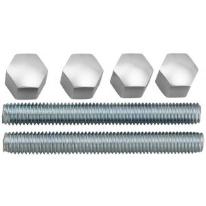 Hermeta 5801 bevestigingsmateriaal deurduwer M8 naturel 5801-01