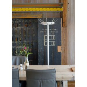 Hermeta 2250 staande garderobe kapstok original Pure White 2250-79