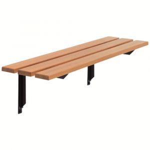 Hermeta 3007 zitbank zitdeel hout 90x25 mm meranti hardhout per meter 3007-99M